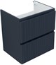 AQUANET Тумба с раковиной Джейн 60 цв.маренго (раковина Flat) AQUANET-332541