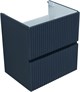AQUANET Тумба с раковиной Джейн 60 цв.маренго (раковина Фортуна) AQUANET-332526
