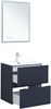 AQUANET Тумба с раковиной Джейн 60 цв.маренго (раковина Фортуна) AQUANET-332526