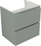 AQUANET Тумба с раковиной Джейн 60 цв.мисти грин (раковина Flat) AQUANET-332536