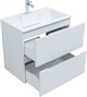 AQUANET Тумба с раковиной Джейн 70 цв.белый матовый (раковина Фортуна) AQUANET-332530