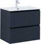 AQUANET Тумба с раковиной Джейн 70 цв.маренго (раковина Flat) AQUANET-332540