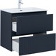 AQUANET Тумба с раковиной Джейн 70 цв.маренго (раковина Flat) AQUANET-332540