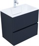 AQUANET Тумба с раковиной Джейн 70 цв.маренго (раковина Фортуна) AQUANET-332525