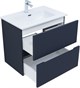 AQUANET Тумба с раковиной Джейн 70 цв.маренго (раковина Фортуна) AQUANET-332525
