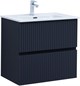 AQUANET Тумба с раковиной Джейн 70 цв.маренго (раковина Фортуна) AQUANET-332525