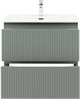 AQUANET Тумба с раковиной Джейн 70 цв.мисти грин (раковина Flat) AQUANET-332535
