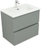 AQUANET Тумба с раковиной Джейн 70 цв.мисти грин (раковина Фортуна) AQUANET-332520