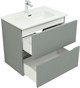 AQUANET Тумба с раковиной Джейн 70 цв.мисти грин (раковина Фортуна) AQUANET-332520