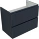 AQUANET Тумба с раковиной Джейн 80 цв.маренго (раковина Flat) AQUANET-332539