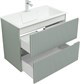 AQUANET Тумба с раковиной Джейн 80 цв.мисти грин (раковина Фортуна) AQUANET-332519