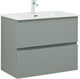 AQUANET Тумба с раковиной Джейн 80 цв.мисти грин (раковина Фортуна) AQUANET-332519
