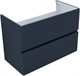 AQUANET Тумба с раковиной Джейн 90 цв.маренго (раковина Фортуна) AQUANET-332523