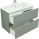 AQUANET Тумба с раковиной Джейн 90 цв.мисти грин (раковина Фортуна) AQUANET-332518