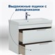 AQUANET Тумба с раковиной Ирис new 80 подвесная 2 ящ. цв. белый глянец AQUANET-312431