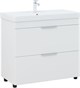 AQUANET Тумба с раковиной Ирис new 90 напольная 2 ящ. цв.белый глянец AQUANET-342094