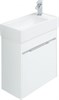 AQUANET Тумба с раковиной Лидс 50 белый AQUANET-240480