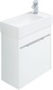 AQUANET Тумба с раковиной Лидс 50 белый AQUANET-240480