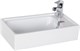AQUANET Тумба с раковиной Лидс 50 белый AQUANET-240480