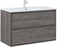 AQUANET Тумба с раковиной Милан 100 цв. дуб рошелье AQUANET-340160