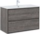 AQUANET Тумба с раковиной Милан 100 цв. дуб рошелье AQUANET-340160