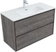 AQUANET Тумба с раковиной Милан 100 цв. дуб рошелье AQUANET-340160