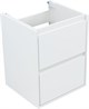AQUANET Тумба с раковиной Милан 50 цв. белый глянец AQUANET-340151