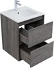 AQUANET Тумба с раковиной Милан 50 цв. дуб рошелье AQUANET-340156