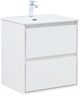 AQUANET Тумба с раковиной Милан 60 цв. белый глянец AQUANET-340152