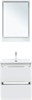 AQUANET Тумба с раковиной Милан 60 цв. белый глянец AQUANET-340152