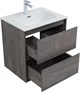 AQUANET Тумба с раковиной Милан 60 цв. дуб рошелье AQUANET-340157