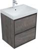 AQUANET Тумба с раковиной Милан 60 цв. дуб рошелье AQUANET-340157