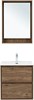 AQUANET Тумба с раковиной Милан 60 цв. дуб рустикальный AQUANET-340162