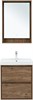 AQUANET Тумба с раковиной Милан 60 цв. дуб рустикальный AQUANET-340162