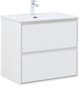 AQUANET Тумба с раковиной Милан 70 цв. белый глянец AQUANET-340153