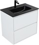 AQUANET Тумба с раковиной Милан 70 цв. белый глянец AQUANET-340153