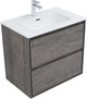 AQUANET Тумба с раковиной Милан 70 цв. дуб рошелье AQUANET-340158