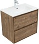 AQUANET Тумба с раковиной Милан 70 цв. дуб рустикальный AQUANET-340163