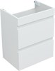 AQUANET Тумба с раковиной Нота new 50 цв.белый глянец AQUANET-335869