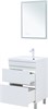 AQUANET Тумба с раковиной Нота New 60 белый глянец AQUANET-345796
