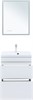 AQUANET Тумба с раковиной Нота New 60 белый глянец AQUANET-345796
