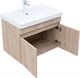 AQUANET Тумба с раковиной Оптима 70 цв. дуб светлый AQUANET-345357
