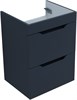AQUANET Тумба с раковиной Практика 50 2 ящ. цв.маренго AQUANET-332511