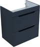 AQUANET Тумба с раковиной Практика 60 2 ящ. цв.маренго AQUANET-332509