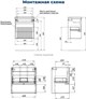 AQUANET Тумба с раковиной Тренд 50 цв. дуб рустикальный/белый сатин AQUANET-345808