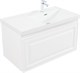 AQUANET Тумба под раковину Агата 90 белый сатин AQUANET-345482