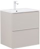 AQUANET Тумба под раковину Арт 60 бежевый AQUANET-343966