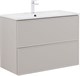 AQUANET Тумба под раковину Арт 90 бежевый AQUANET-343968