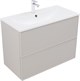 AQUANET Тумба под раковину Арт 90 бежевый AQUANET-343968