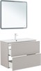 AQUANET Тумба под раковину Арт 90 бежевый AQUANET-343968